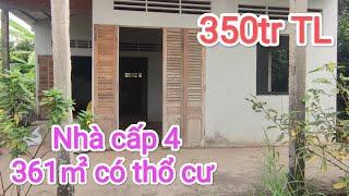 Tập 340Bán nhà nát có thổ cư, giá 350tr