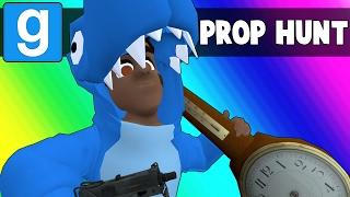 Gmod Prop Hunt Funny Moments - Blue Circles and Suggestive Clocks (Garry's Mod)
