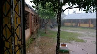 Noagaon Krishnanagar High School in one Rainy Day 1