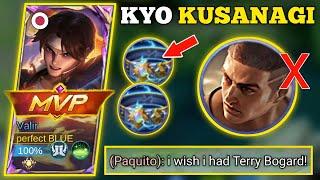 VALIR KOF SKIN! KYO KUSANAGI GAMEPLAY | KOF'97 SKIN COLLAB -MLBB #kofskin #kofmlbb #kyokusanagi