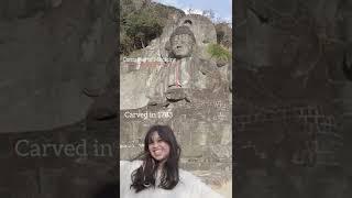 Let's Explore: Biggest Stone carved Buddha in Chiba, Japan! #shorts #shortsvideo #shortsjapan