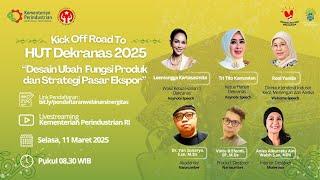 Kick Off Road to HUT Dekranas 2025