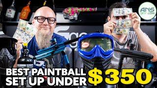 Best Beginner Paintball Set Up Under $350!