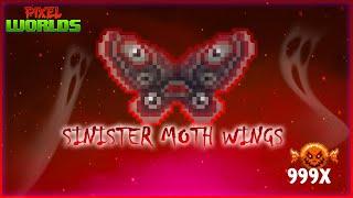 Getting the Sinister Moth Wings | Pixel Worlds