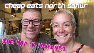 We eat CHEAP in Sanur Bali!