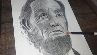 Drawing Abraham Lincoln  Garvit arts