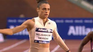 Sydney McLaughlin-Levrone Destroys the 200m Field in Brussels 2024