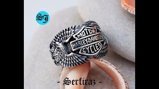 Eagle Ring, Harley Davidson Ring, Harley Ring, Harley Davidson, Biker Ring, Motorcycle Ring