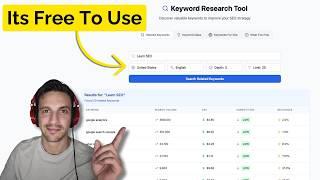 How I Created This SEO Keyword Research Tool With AI (and you can use it for FREE)