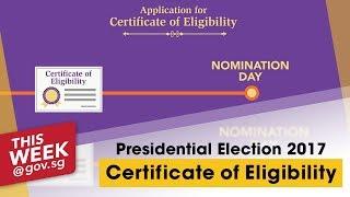 ThisWeek@Gov.sg | Certificate of Eligibility Process Explained