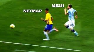 Amazing Sprint Speed In Football ● Neymar V Messi * Alves V Ronaldo ..... ● HD