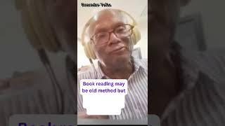 Indian Scientist talking about importance of Book Reading #shorts