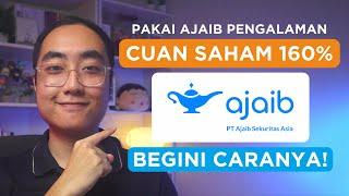 SHARING PENGALAMAN CUAN SAHAM 160% PAKAI AJAIB | BEGINI CARANYA!