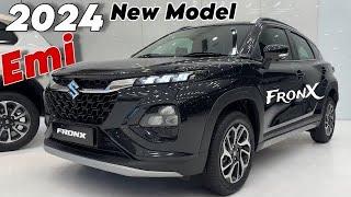 NEW FRONX UPDATED 2024 Black Colour Full Detals Emi Loan Finance