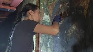 Dormition Cathedral - Restoration and the Discovery of 15th Century Frescoes