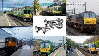 Irish Rail Horn Compilation March - May 2023.