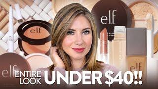 Entire (EASY) Makeup Look for Under $40!! (7 Must Have e.l.f Makeup Products)