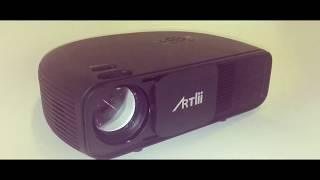 Artlii LED LCD Beamer 3200 Lumens Heimkino 1920 x1080 Unboxing