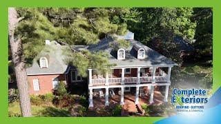 What a beautiful home — and beautiful new roof!