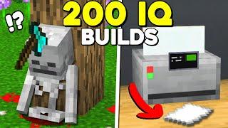 18 GENIUS Minecraft Build Hacks YOU Didn't Know!