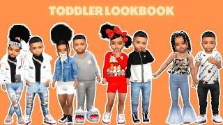 Sims 4: CAS | Toddler Boys and Girls Lookbook + CC Links