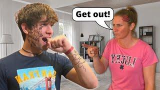 I Got A Tattoo!!  **mom kicked me out**