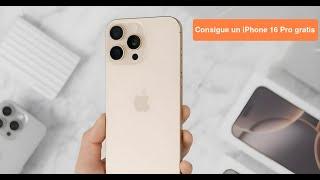  ¡Obtén un iPhone 16 Pro totalmente gratis!  Sorteo 2025 