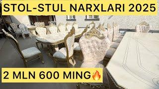 2 MLN 600 MINGDOSTAVKA BEPULSTOL-STUL SO’RAGANLARGA 1-QO’L USTADAN NARX NAVO