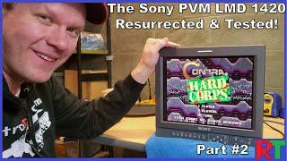 The Sony LCD PVM Lives again! | LMD 1420 Repairs & Testing