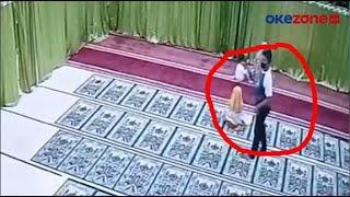 Pria Cabuli Bocah Perempuan yang Sedang Salat di Masjid Terekam CCTV