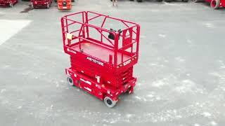 LGMG AS1012E Electric Drive Scissor Lift 2022 used sale