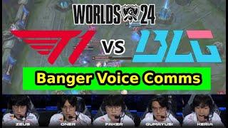 【Worlds Final】T1 vs BLG MIC CHECK | Faker: Save Me~; Keria: If It's ON, We Can End (Translated)