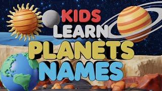 Discover the Planets Song for Kids  Fun Learning Rhyme & Music 