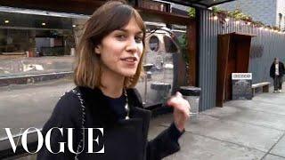 Alexa Chung On Williamsburg Brooklyn