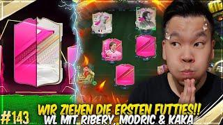 WIR ZIEHEN DIE ERSTEN FUTTIES  WL MIT FUTTIES RIBERY, KAKA & MODRIC  EAFC 24 RTG#143