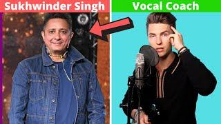 VOCAL COACH Justin Reacts to Sukhwindar Singh & Danish AMAZING performance on Indian Idol
