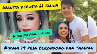 NENEK BERUSIA 61 TAHUN || HIPER SEX DAN MENIKAHI 14 PRIA BERONDONG