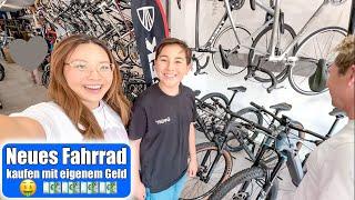 Neues Fahrrad für Johann  Kaufen mit Taschengeld  Neue Regeln zu Hause! Erziehung VLOG Mamiseelen