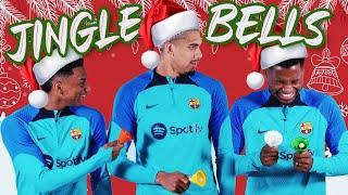  ANSU FATI, ARAUJO Y BALDE I RETO DE JINGLE BELLS 