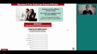 AMERICAN DREAM NUTRITION: Soon To Relaunch As GREAT LIFE WORLDWIDE! Part 2