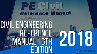 Civil Engineering Academy - Civil Engineering Reference Manual "CERM" 16th Edition Book Review