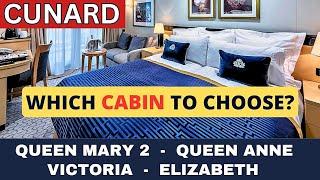 CUNARD: Choosing the PERFECT Cruise CABIN:  Our Tips & Recommendations!