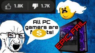 This Console Fanboy Was So Angry I Had To Censor This Video...