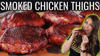 Seriously Easy SMOKED CHICKEN THIGHS!