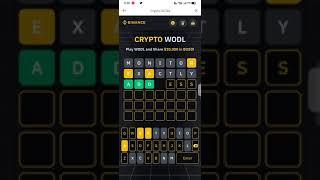 New binance crypto world complete answers|New Binance wodl|7 Letter words|Binance Share $10,000 BUSD