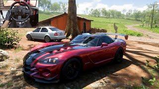 Modified Dodge Viper SRT10 ACR - Forza Horizon 5 | Thrustmaster TX