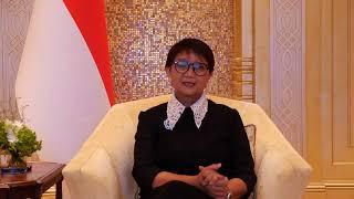 Keterangan Pers Menteri Luar Negeri Retno Marsudi, Abu Dhabi, 17 Juli 2024