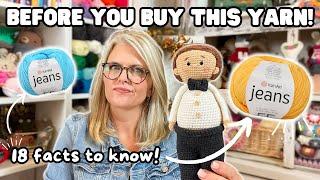 18 FACTS to KNOW ABOUT YARNART JEANS for Crocheting AMIGURUMI | KNOW BEFORE YOU BUY!