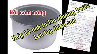 Thầy Lêanh-tú ( MT)lên phường trước đi ấn sau ….