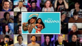 Moana | Extended Reaction Mashup | #moana